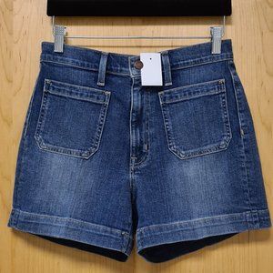 J.Crew NWT Patch Pocket Denim Shorts sz 27, 4